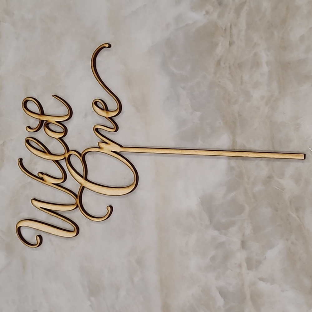 NEW Wild One Custom Cake Topper | Etsy